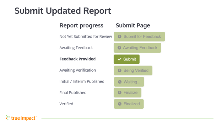 Submit Report Options