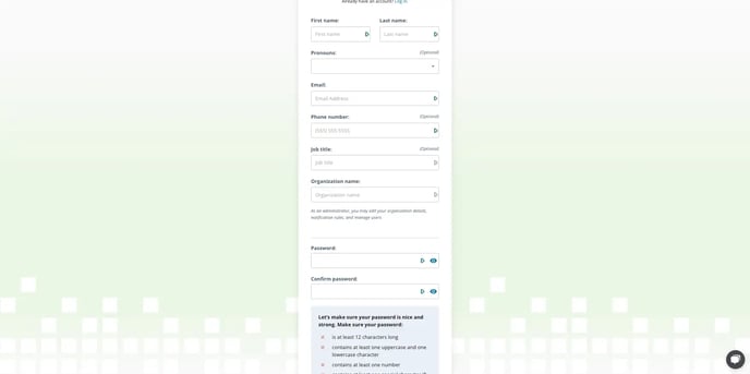 ff42f4dd-24f7-48b2-b345-5a8bdf5f623f-log-into-true-impact-true-impact-registration-form-with-fields-for-personal-and-organizational-information-and-password-requirements